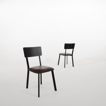 DR301 Bolero vintage stoel mokka (4 stuks)