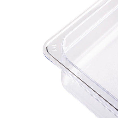 U224 Vogue polycarbonaat 1/1 gastronorm container 65mm helder