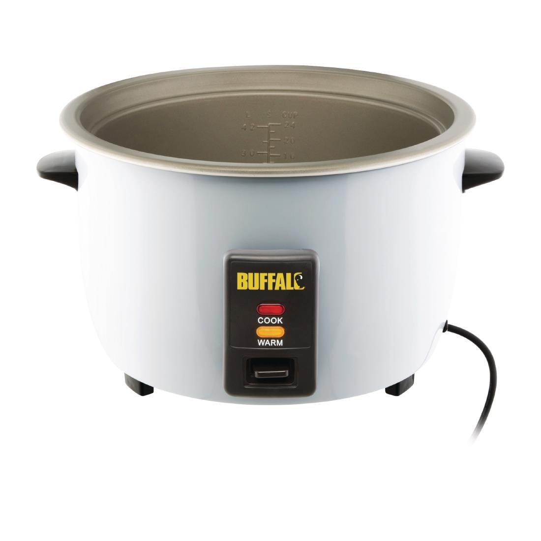 CN324 Buffalo professionele rijstkoker 4,2Ltr wit