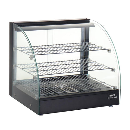 HW929 Nisbets Essentials Verwarmde Voedsel Display Merchandiser 82Ltr