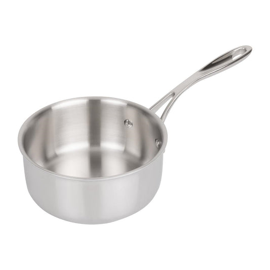 Y245 Vogue roestvrij staal & aluminium tri-wall steelpan 16cm