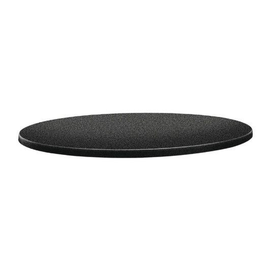 DR897 Topalit Classic Line rond tafelblad antraciet 80cm
