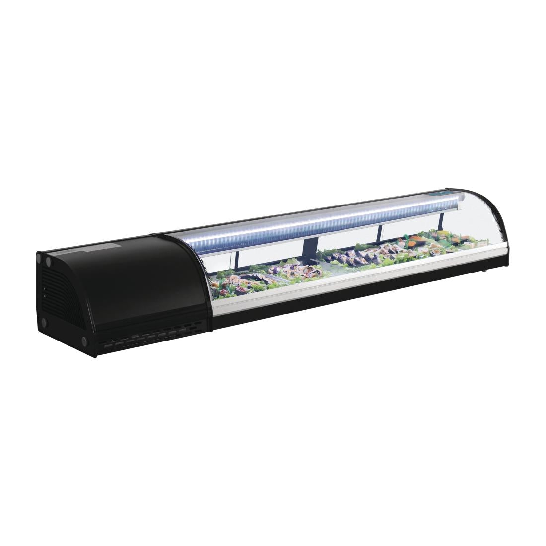 DA539 Polar G-serie gekoelde sushivitrine 7x GN 1/3
