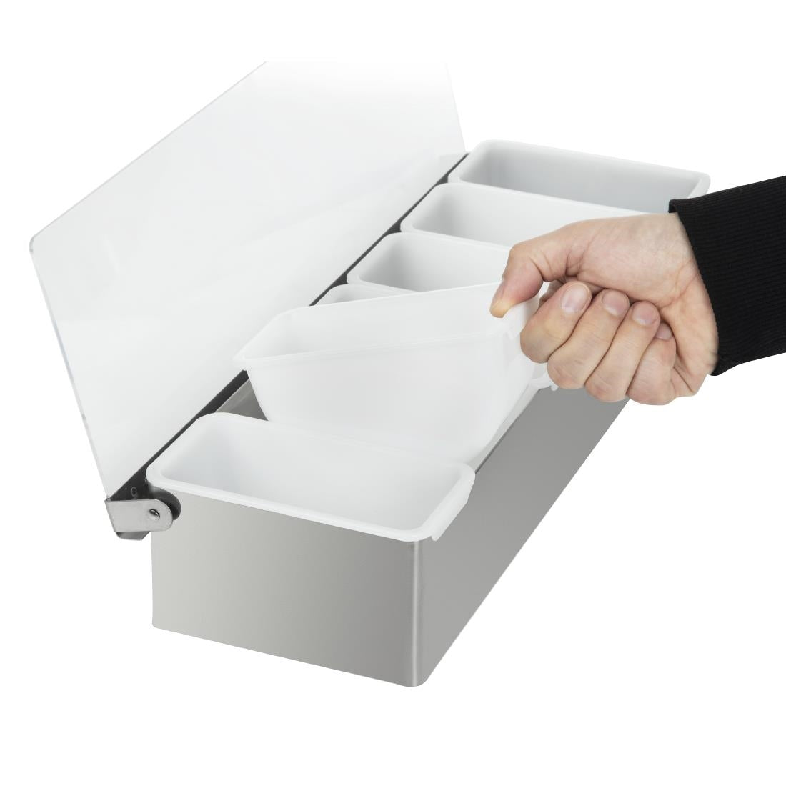 K489 Olympia ingrediëntenbak met 6 bakjes