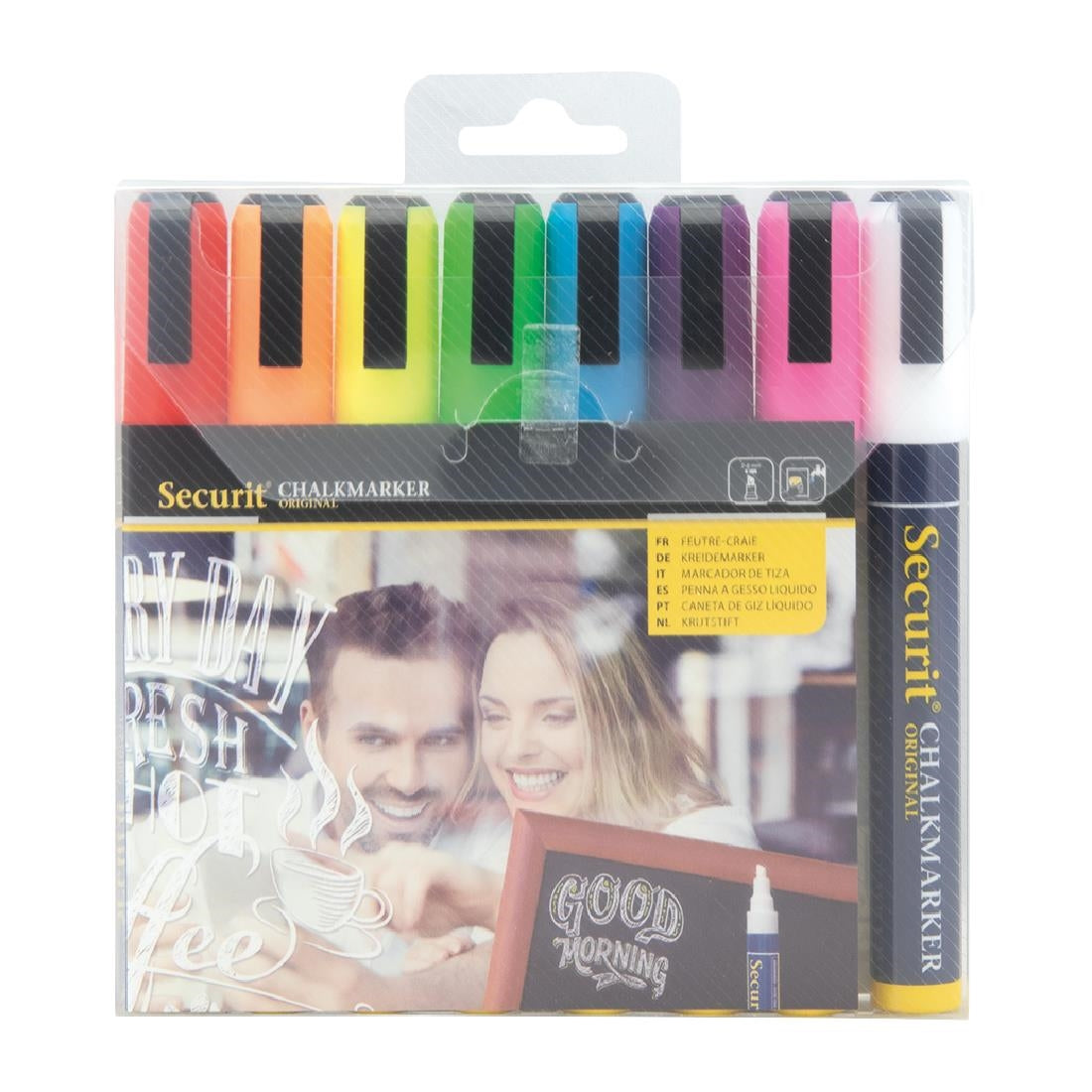 Y999 Securit set wisbare krijtstiften 6mm (8 stuks)