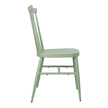 DX687 Bolero Windsor Aluminium Groene Stoelen (4 Stuks)