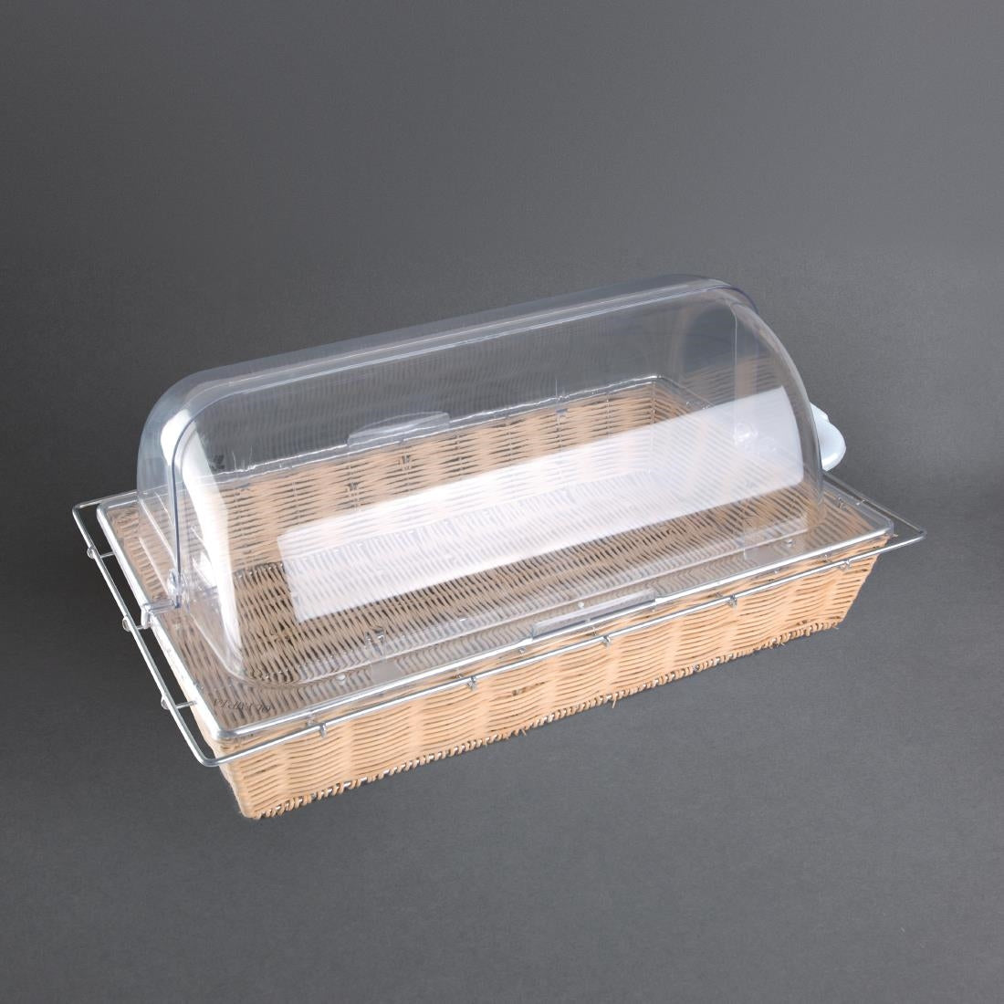 CM930 Olympia polycarbonaat rolltop deksel GN 1/1