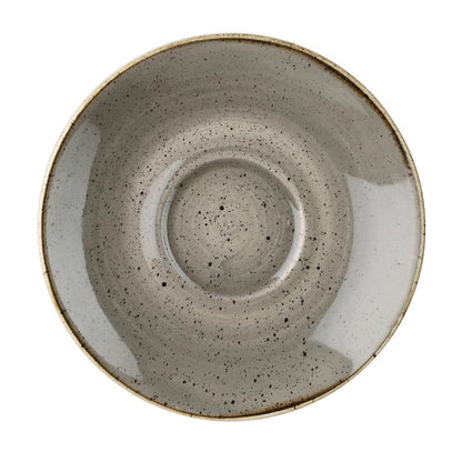 DK567 Churchill Stonecast Grey Cappuccino  cappuccino schotel 15.6 cm 12
