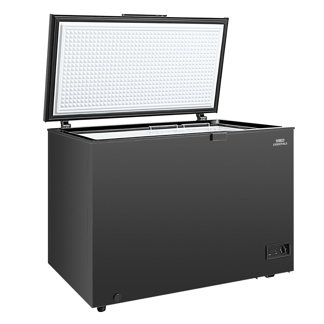 DA536 Nisbets Essentials vrieskist zwart 282Ltr