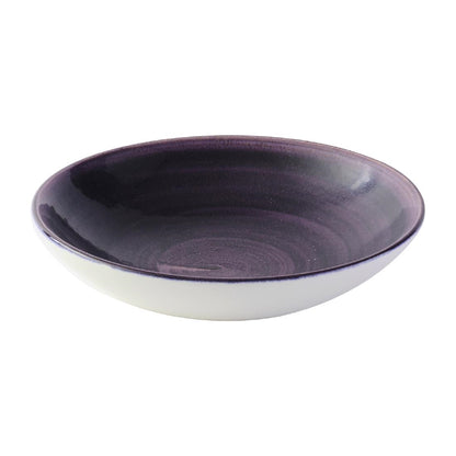 DX063 Churchill Stonecast Patina Cobalt Deep Purple Evolve Coupe Kom 18.4cm (12 stuks)