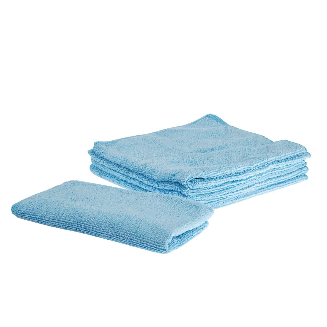 DN839 Jantex microvezeldoeken 40x40cm blauw (5 stuks)