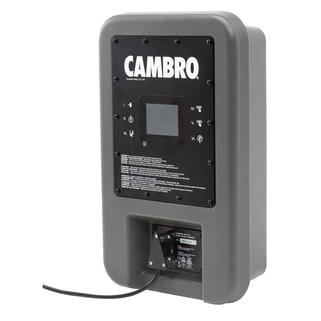 FU695 Cambro Ultra Pro Cart Verwarmingsmodule Houtskoolgrijs