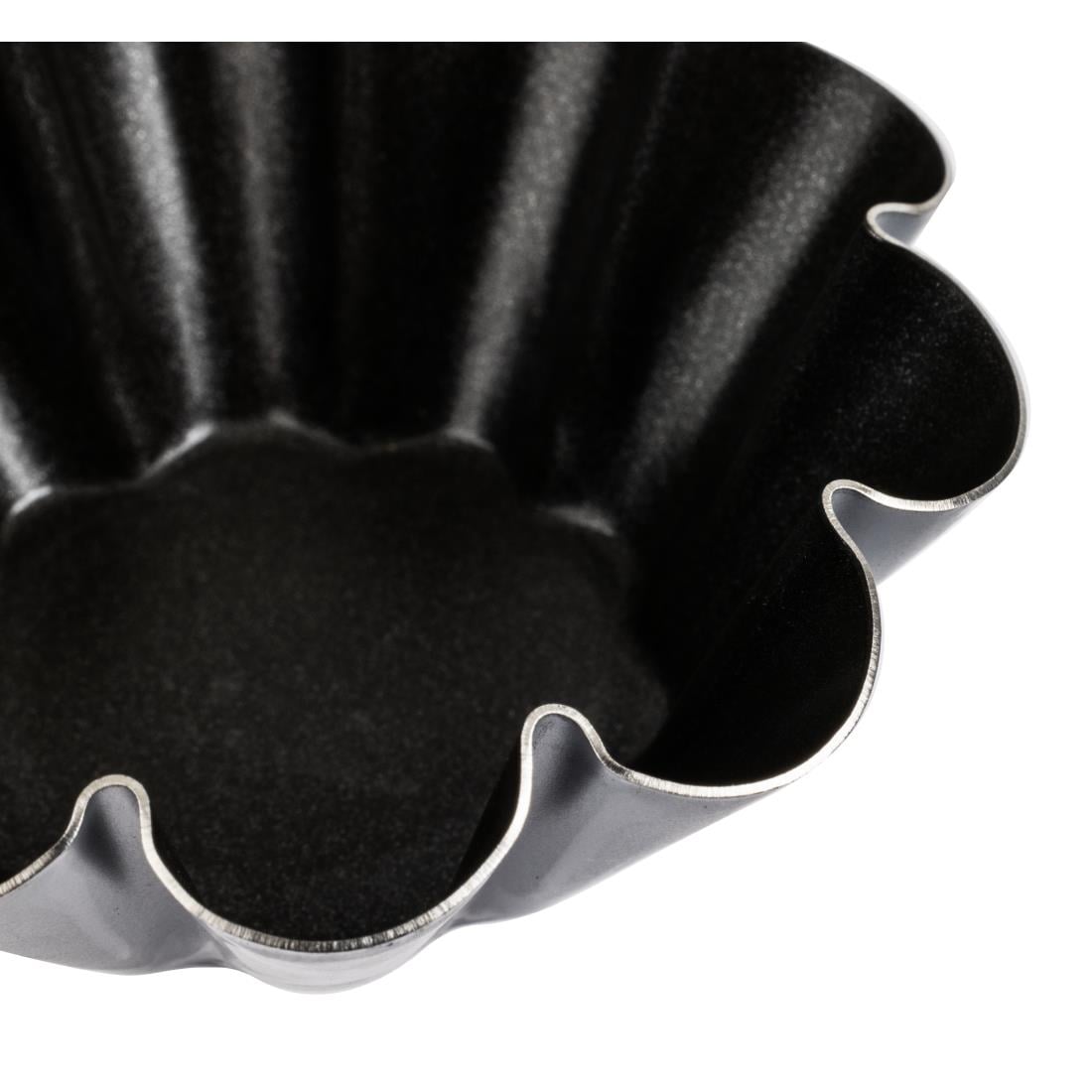 E238 Matfer Bourgeat anti-kleef mini briochevorm 7,5 cm (12 stuks)