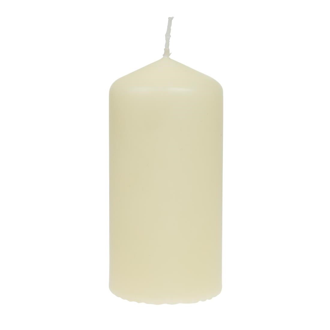 DB087 Bolsius stompkaarsen ivoor 120(H)mm (12 stuks)