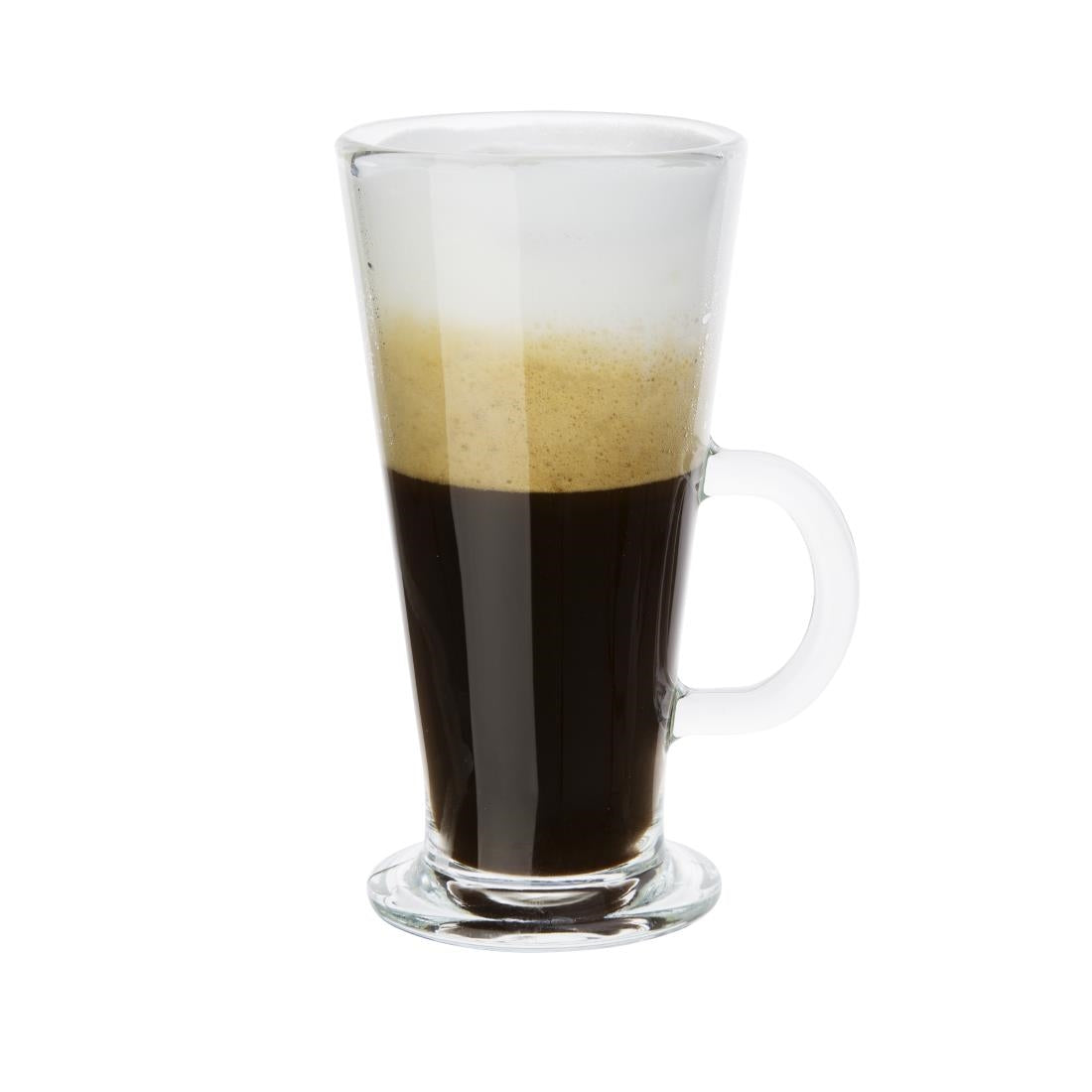 GF929 Olympia gehard glazen latte glazen 285ml (12 stuks)