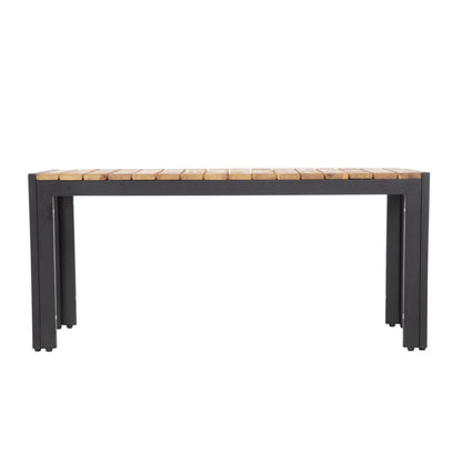 DS154 Bolero stalen en acaciahouten banken 100cm (2 stuks)