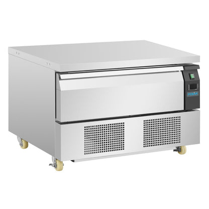 DA994 Polar U-serie compacte koel-vrieswerkbank 1 lade 2x GN 1/1