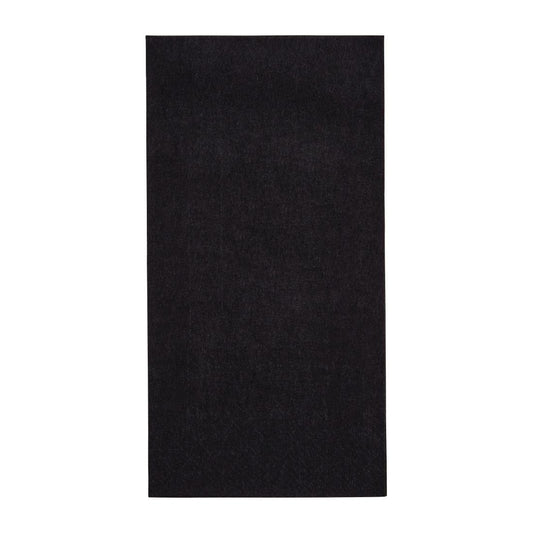 FE261 Fiesta Recyclable 3-laags dinerservetten 1/8 vouw zwart 400mm (1000 stuks)
