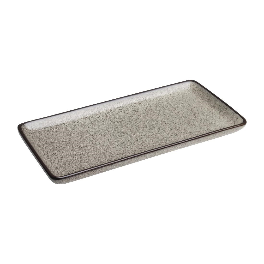 DF175 Olympia Mineral Rechthoekig Bord 33,5x16cm (4 Stuks)